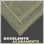 Imagem de cortina par apartamento blackout Bruna 5,50 x 2,30 branc