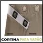 Imagem de cortina par apartamento blackout Livia 5,50 x 2,30 marro