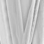 Imagem de Cortina para Quarto Branca Blackout Corta Luz PVC com Voil 2,80 x 1,80 para Varão Simples 2,00 Metro