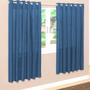 Imagem de cortina para quarto cores variadas 2,00m x 1,70m perciana  cozinha luxo marinho
