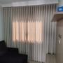 Imagem de Cortina Para Quarto Linho Com Forro Microfibra Trilho Suíço Deslizante Wave Sob Medida 7,00x2,60