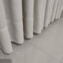 Imagem de Cortina Para Sala De Trilho Suiço De Voil Gaze De Linho Com Forro Blackout 8,00x2,80
