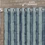 Imagem de Cortina para Sala Jacquard Luxo Alto Relevo Caprice 2,00m x 1,70 m Alecrim