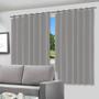 Cortina Para Sala Quarto Blackout Pelicula corta luz Com Alça 200x140 - Vida pratika Imagem de Cortina Para Sala Quarto Blackout Pelicula corta luz Com Alça 200x140