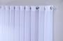 Imagem de cortina para sala voal liso transparente delicate 6,00x2,80
