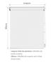 Imagem de Cortina Persiana De Rolo Blackout Pvc Corta Luz L 1,7x1,2 A