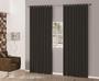 Imagem de Cortina Quarto Em Tecido Semi Blackout Preto 3,00X2,70