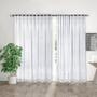 Imagem de Cortina Renda Com Forro Sala Quarto 3,50Largx 2,20 Alt