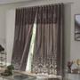 Imagem de Cortina Sala Renda 3,50 X 2,20 Alt Com Bando Ganache