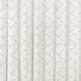 Imagem de Cortina Serena para Trilho Comum Tecido Renda Floral e Malha 4,00m x 2,50m Sala Quarto - Palha