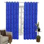Imagem de Cortina Tecido Jacquard Semi Blackout 3M X 2,60M ul-Royal