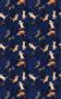 Imagem de Cortina Tecido Oxford Quarto Infantil Constelações Gatos Astronautas CI16 - 280x220cm