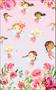 Imagem de Cortina Tecido Oxford Quarto Infantil Fadinhas Flores CI32 - 280x220cm