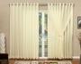 Imagem de Cortina Voil com Forro Microfibra 4,00m x 2,70m