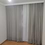 Imagem de Cortinan Luxuosa Trilho Suíço Duplo Voil Linho + blackout 100% Alto Padrão 7,50x2,55