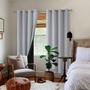 Imagem de Cortinas Blackout BGment 100% - 52x72cm com Forro Preto