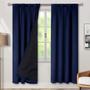 Imagem de Cortinas Blackout BGment com Isolamento Térmico - 107x213cm