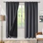 Imagem de Cortinas Blackout BGment com Isolamento Térmico - 132x183cm