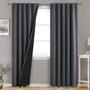 Imagem de Cortinas Blackout BGment com Isolamento Térmico - 214cm x 213cm