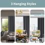 Imagem de Cortinas Blackout BGment com Isolamento Térmico - 214cm x 213cm