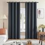 Imagem de Cortinas Blackout Rutterllow, quarto com isolamento térmico x2