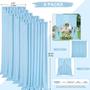 Imagem de Cortinas de fundo SoarDream Baby Blue Poliéster 9x3m