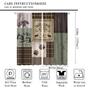 Imagem de Cortinas Ginness Cabin Retro Rustic Lodge Bear Deer Moose 107