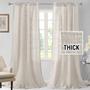 Imagem de Cortinas H.VERSAILTEX de Linho Texturizado - 274cm - Cor Natural