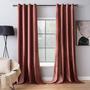 Imagem de Cortinas MIULEE Elegant Velvet Dusty Rose Pink 132x213cm 2P