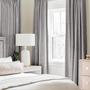 Imagem de Cortinas MIULEE Linen Textured Blackout 229x229cm para quarto