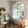 Imagem de Cortinas Sutuo Home Boho Linen Farmhouse Bordado 132x213cm