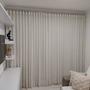 Imagem de Cortinas Voil/Voal Gaze De Linho Com Forro Blackout Wave Sob Medida 4,00x2,60