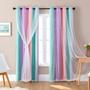 Imagem de Cortinas XiDi Unicorn Princess Theme Room Darkening 160x160c