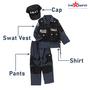 Imagem de Costume Dress Up America Deluxe Childrens S.W.A.T. Police