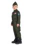 Imagem de Costume Dress Up America Fighter Pilot para crianças com macacão