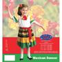 Imagem de Costume Dress Up America Mexican Dancer Girl 3-8 anos