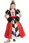 Imagem de Costume Dress Up America Queen of Hearts para meninas, vermelho