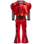 Imagem de Costume LGandPG Red Rise of Red Costume para crianças, conjunto de 3 peças