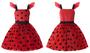 Imagem de Costume Uplus ME Ladybug Costume para meninas de 5 a 6 anos com acessório