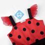 Imagem de Costume Uplus ME Ladybug para meninas de 9 a 10 anos com acessórios