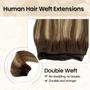 Imagem de Costure em extensões de cabelo Benafee Human Hair Double Weft Ombre