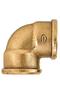 Imagem de  cotovelo 706 roscavel eluma bronze 90 3/4"