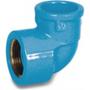 Imagem de Cotovelo Azul Tigre Liso Rosca 20Mm X 1/2"  35217797 - Kit C/15