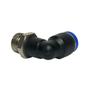 Imagem de Cotovelo Conector Instantânea Mangueira 4mm x 1/4 M 5un