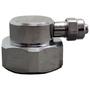 Imagem de Cotovelo Cromado de 3/4" BSP x 5/16" Sem Regulagem Com Porca