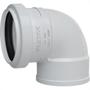 Imagem de Cotovelo Esgoto Fortlev 40X90 C/Anel - Kit C/25 Unidades