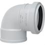 Imagem de Cotovelo Esgoto Fortlev 40X90 C/Anel - Kit C/25 Unidades