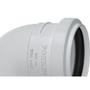 Imagem de Cotovelo Esgoto Fortlev 40X90 C/Anel - Kit C/25 Unidades