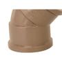 Imagem de Cotovelo Marrom Krona Liso Liso 32Mm X 45 417 - Kit C/10