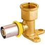 Imagem de Cotovelo Para Tubo Multicamada 20mm X 1/2 Fêmea Com Flange
